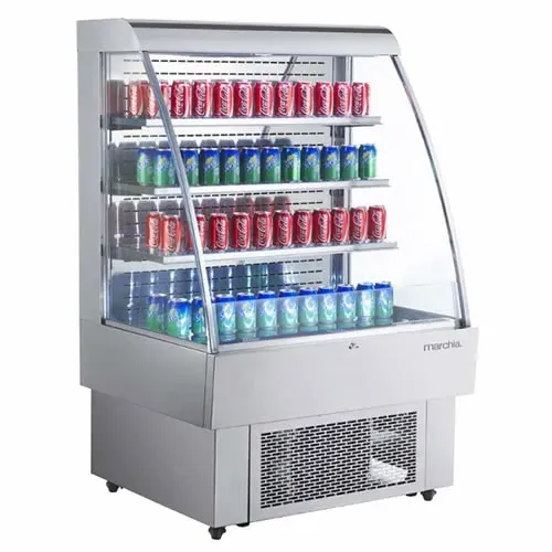 Marchia Display Company Marchia MDS380 40-inch Open Refrigerated Display Merchandiser. 60-inch Height S/S
