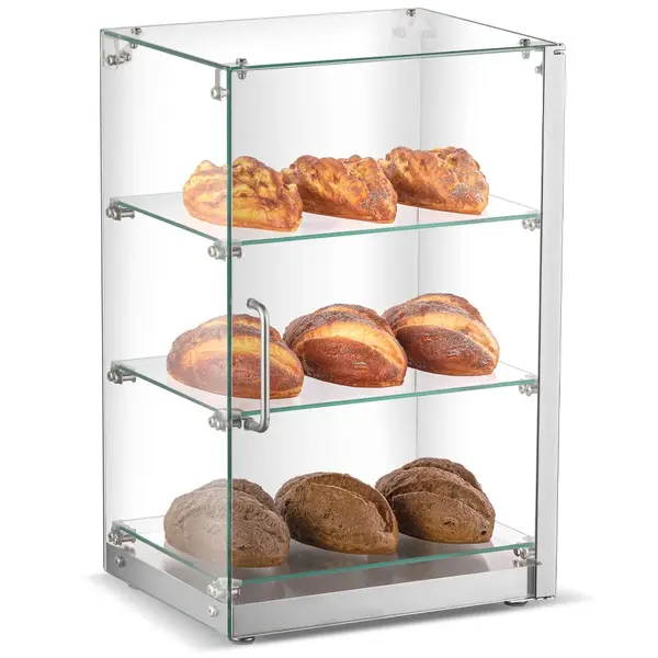 Marchia Display Company Marchia SA60, 16-Inch Dry Glass Countertop Bakery Display Case
