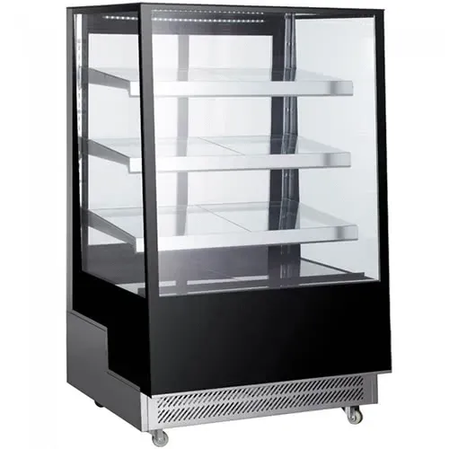 Marchia Display Company Marchia TMB36 36-inch Floor Model Slanted Glass High Refrigerated Display, Tall