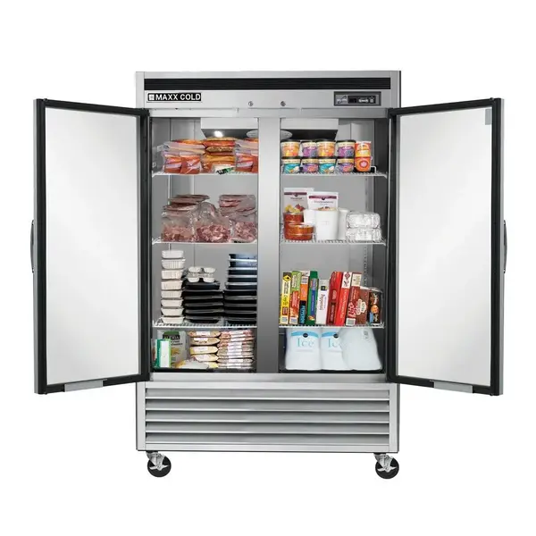 Maxx Cold MCF-49FDHC Reach-In Freezer, Double Door, Bottom Mount