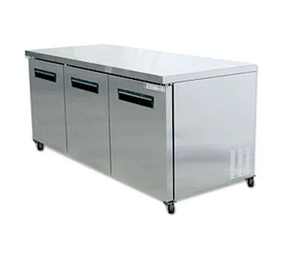 Maxximum Maxx Cold MCR-72U, 75.5x30x36-Inch Undercounter Refrigerator, Self-Contained Lowboy, 20 Cu. Ft, 593 Watt, ETL, ETL Sanitation