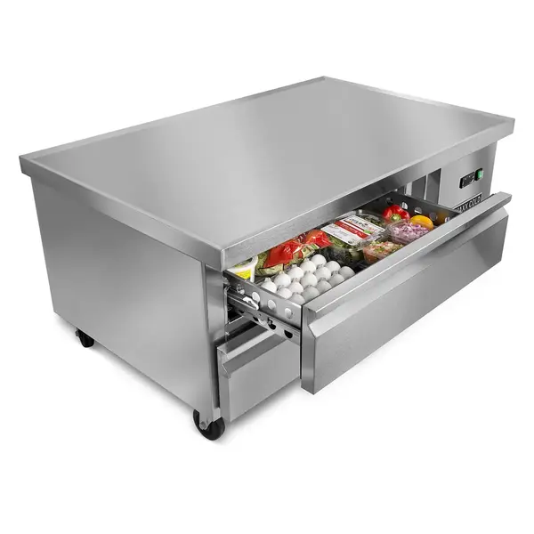 Maxx Cold MXCB48HC Two Drawer Door Refrigerated Chef Base