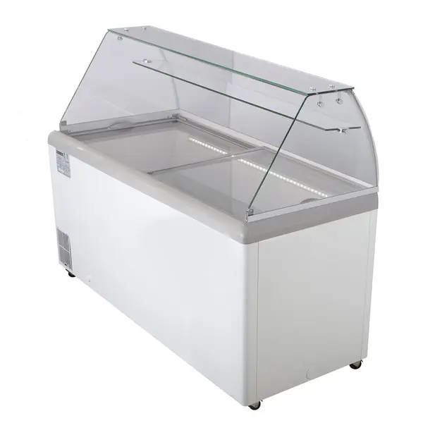 Maxximum Maxx Cold MXDC-12 White Ice Cream Dipping Cabinet