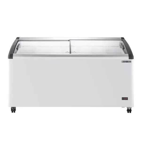 Maxximum Maxx Cold MXF64CHC-7 7-Basket Glass Display Chest Freezer Merchandiser