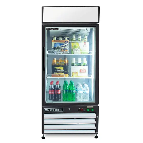 Maxx Cold MXM1-12RHC Merchandiser Refrigerator, Free Standing