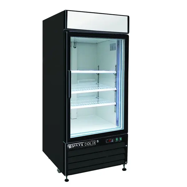 Maxximum Maxx Cold MMXM1-16RBHC Merchandiser Refrigerator, Free Standing