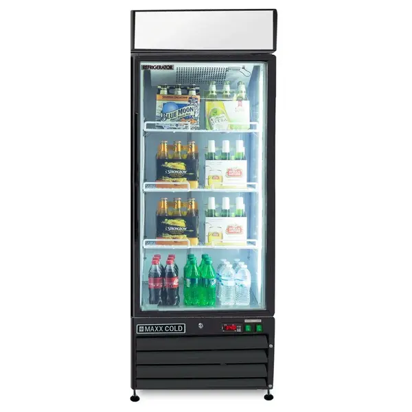 Maxx Cold MMXM1-16RBHC Merchandiser Refrigerator, Free Standing