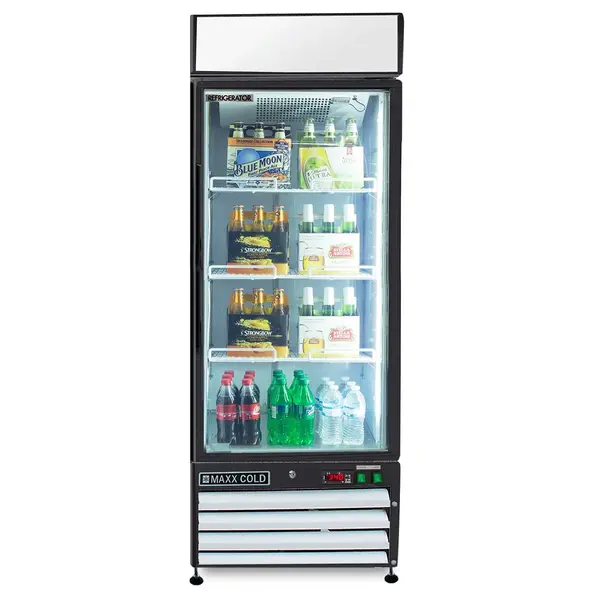 Maxx Cold MXM1-16RHC Merchandiser Refrigerator, Free Standing