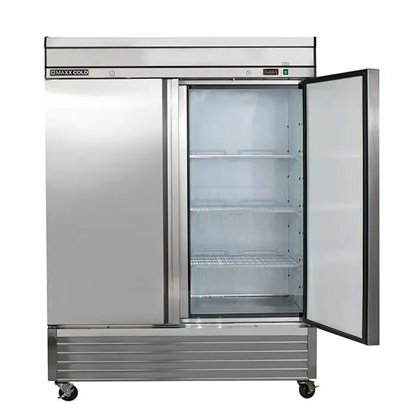 Maxx Cold MXSF-49FDHC Reach-In Freezer, Double Door, Bottom Mount