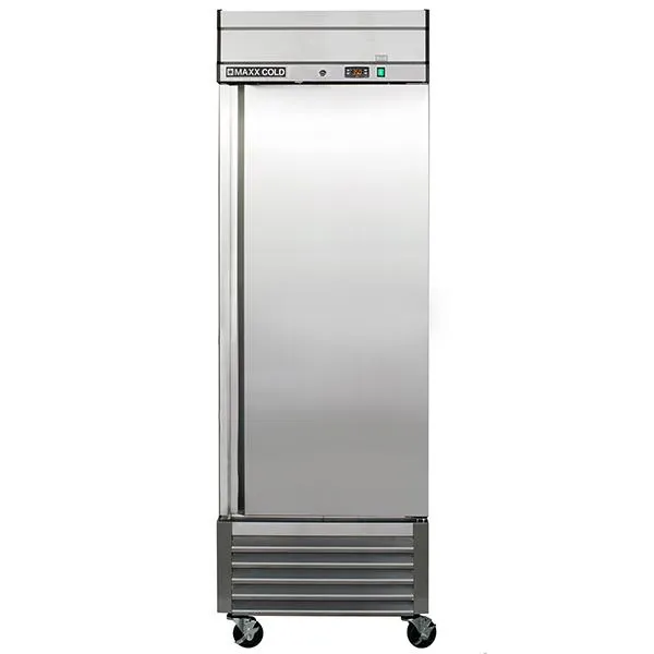 Maxx Cold MXSR-23FDHC Reach-In Refrigerator, Single Door, Bottom Mount