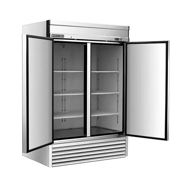 Maxx Cold MXSR-49FDHC Reach-In Refrigerator, Double Door, Bottom Mount