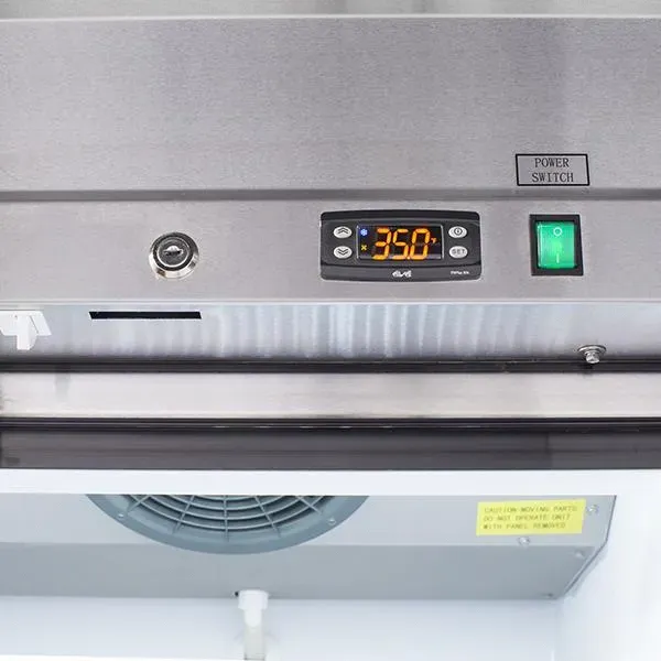 Maxx Cold MXSR-49GDHC Reach-In Refrigerator, Double Door, Bottom Mount, Glass