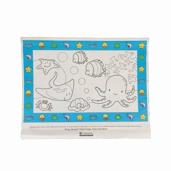 - Hoffmaster 120812, 15x19x3.5-Inch Adhesive Kid's Placemat