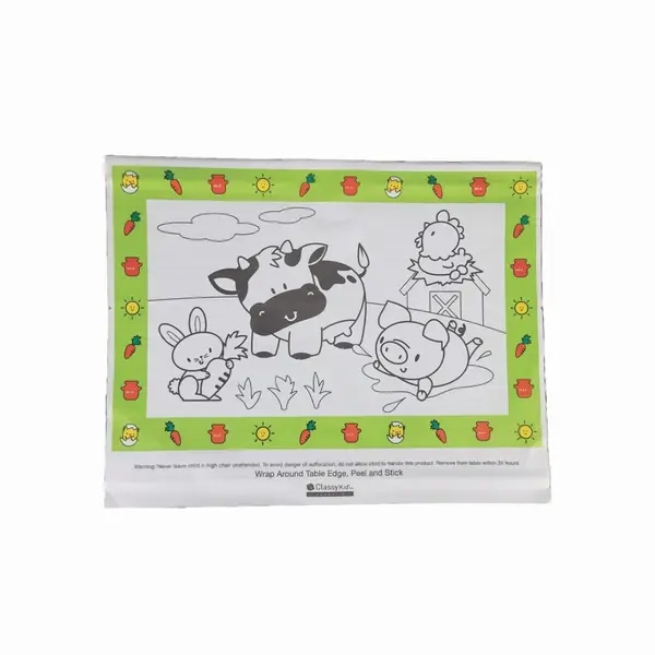 Hoffmaster 120812, 15x19x3.5-Inch Adhesive Kid's Placemat