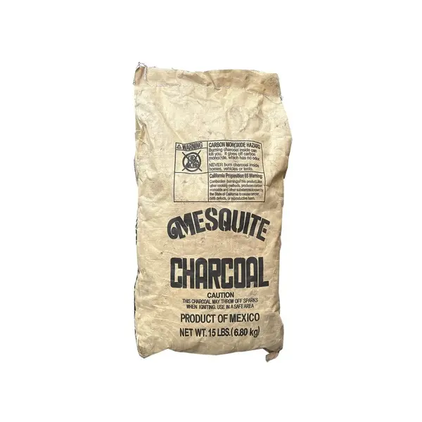 - CLOSEOUT - Mesquite 22815C, 15 Lb Grilling Natural Lump Charcoal, 1 Bag