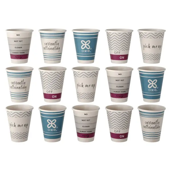 - Dixie To Go 12 Oz Insulated Paper Hot Cups, 1000/CS