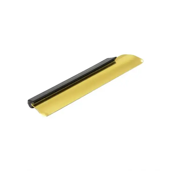 - ALDCS006, 5.5x1.12x0.5-Inch Aluminum Gold Crumb Sweeper
