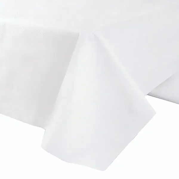 - CLOSEOUT - Brookplace ATCW-50108-20, 50x108-Inch White Tablecover, 20/CS