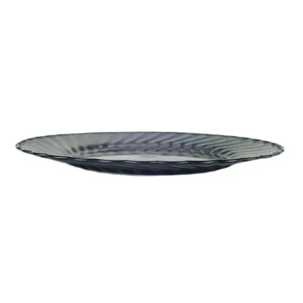 - CLOSEOUT - WNA CSCW6180BK, 6-Inch Earthsense Black Plastic Plate, 180/CS