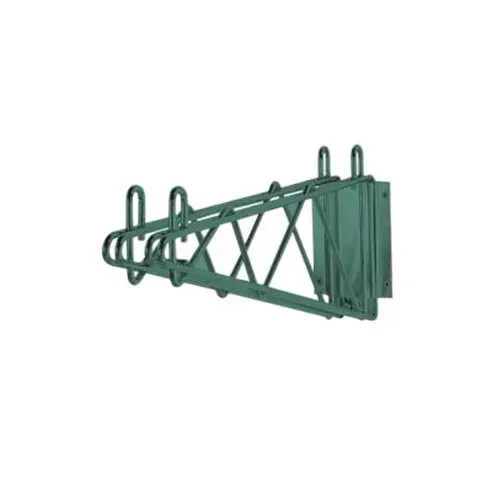 - DB-24GN, 24-Inch Green Epoxy Wire Double Wall Bracket