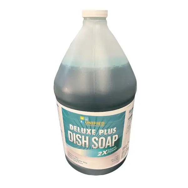 - Unified DWH, Deluxe Plus 1 Gal Green Dishwashing Soap, 4/CS