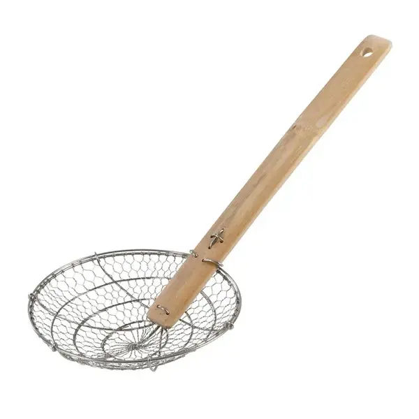 - J30-0037, 7-Inch Joyce Chen Stainless Steel Spider Strainer