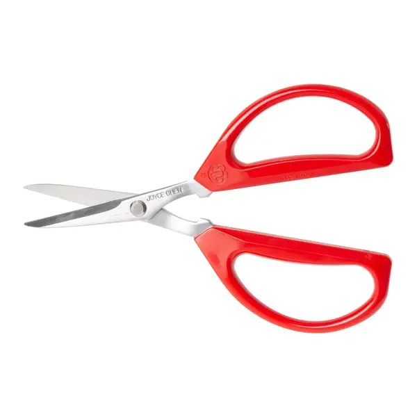 - J51-0220, 6.3-Inch Joyce Chen Original Unlimited Kitchen Scissors with Red Handles