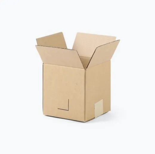 - NT-ECT865-BD, 8x6x5-Inch Corrugated Shipping Boxes, 25/PACK