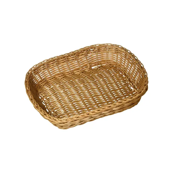 - PLBB1209, 12x9x3-Inch Polyplus Polyethylene Rectangular Hand-Woven Basket