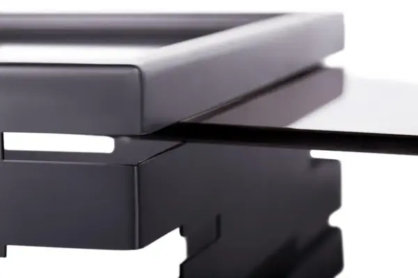 PWB-GN1-1B, Black Powder Coated Steel Base for Full Size Steam Pan