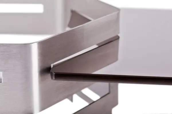 PWB6-3015S, 11.81-Inch Hexagon Buffet Riser, Stainless Steel