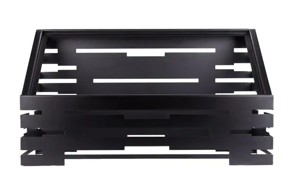 PWC-GN1-1B, Silverware Base, Black Powder Coated Steel