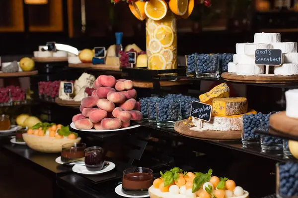 PWT3-B, Multi-Level Buffet Riser for Three Plates, Black Powder Coated Steel