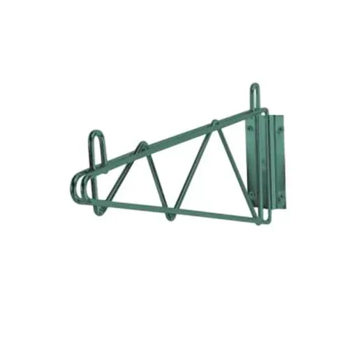 - SB-24GN, 24-Inch Green Epoxy Wire Single Wall Bracket