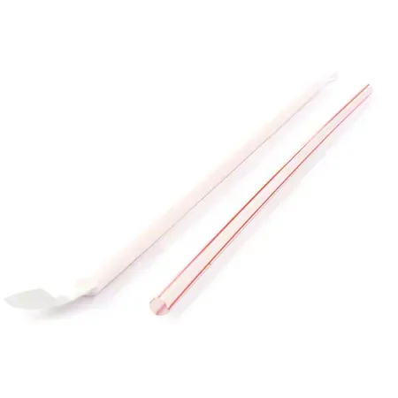 - Sip n' Joy SMWRIWR24500, 5.75-Inch Wrapped Plastic Milk Straw - Red/White Striped, 12000/CS
