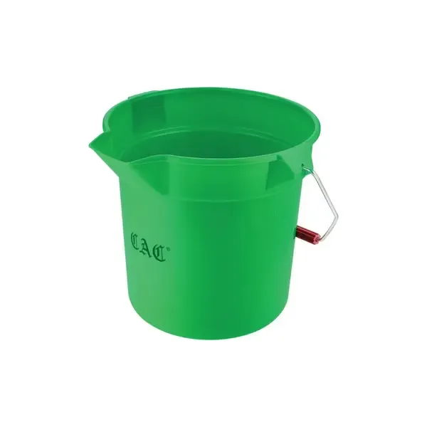 - UPP-10GN, 10 Qt. Green Round Poly Bucket