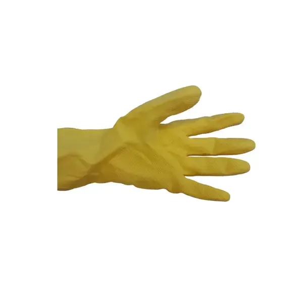 - AmerCare YGL, Large Yellow Flocklined Gloves, 12/PK
