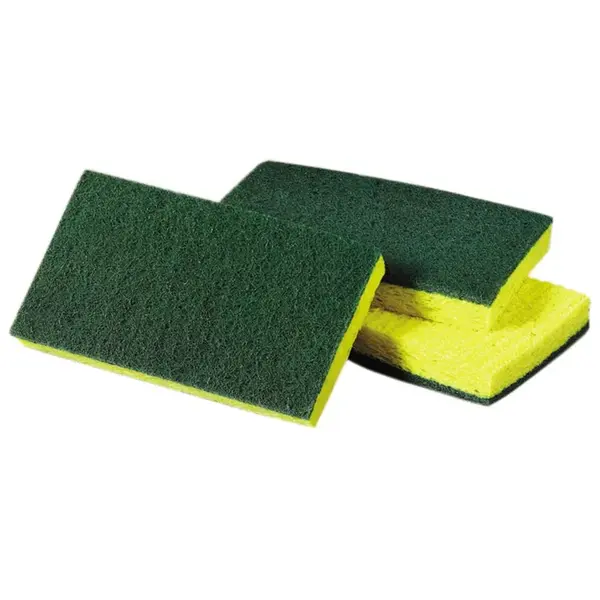- YGS20 Yellow-n-Green Wet Pack Sponge Scrubbers, 20/PK