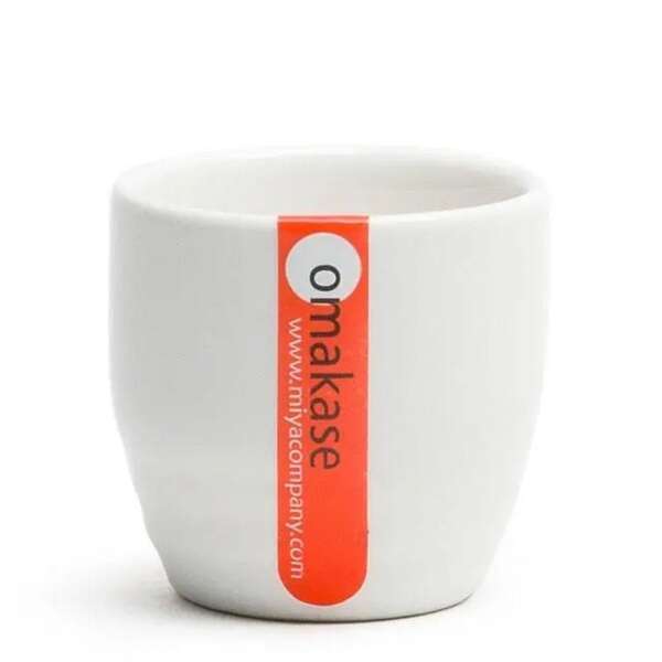 Miya X12006, 1.5 Oz 1.75-Inch White Sake Cup, 144/CS