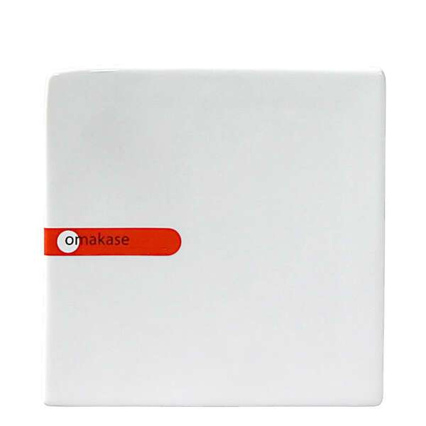 Miya X14013, 5" Square White Plate, 72/CS