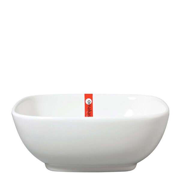 Miya X14021, 6.5" White Square Bowl, 24/CS