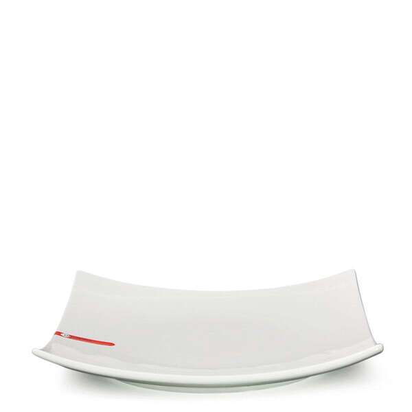 Miya X15003, 9.75" White Square Plate, 1 DZ