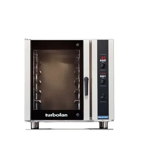 Moffat E35D6-26-P, Turbofan Single Deck Full Size Digital Convection Oven with Steam Injection, 208V, 11.2 kW