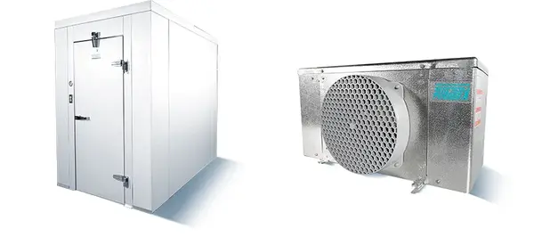 Mr. Winter Mr.Winter 8X10CNFTRI, 8W x 10D x 7.6H-ft Indoor Commercial Walk-in Cooler w/o Floor with Loose-Parts Optional Tecumseh Refrigeration System