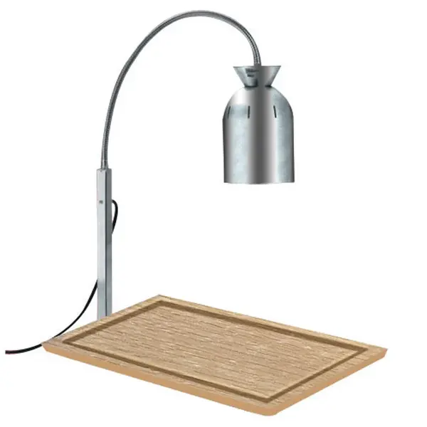 Nemco 6016, Single Bulb Carving Station with Wooden Base, 120V