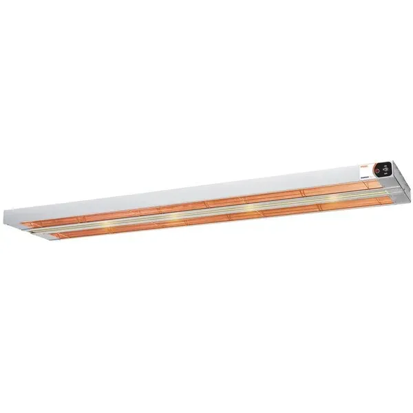 Nemco 6150-24-D, 24-inch Dual Infrared Strip Warmer with Toggle Controls, 1000W