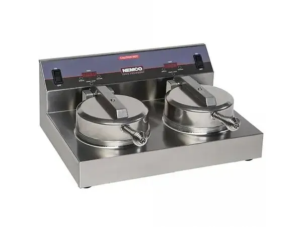 Nemco 7000A-2240, 19.5-inch Double Waffle Maker, 240V