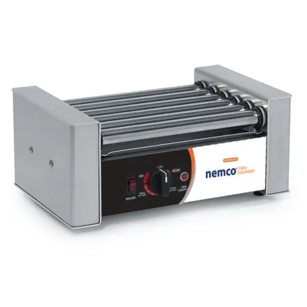 Nemco 8010-220, 10 Hot Dog Capacity Hot Dog Roller Grill, 220V