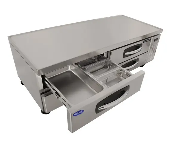 Nor-Lake AdvantEDGE NLCB71 or NLCB72, 71-inch/72-inch 4 Drawer Refrigerated Chef Base