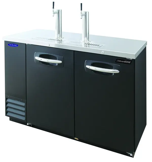 Nor-Lake AdvantEDGE NLDD59, 59-inch Direct Draw Beer Cooler W/Adjustable Temperature Control